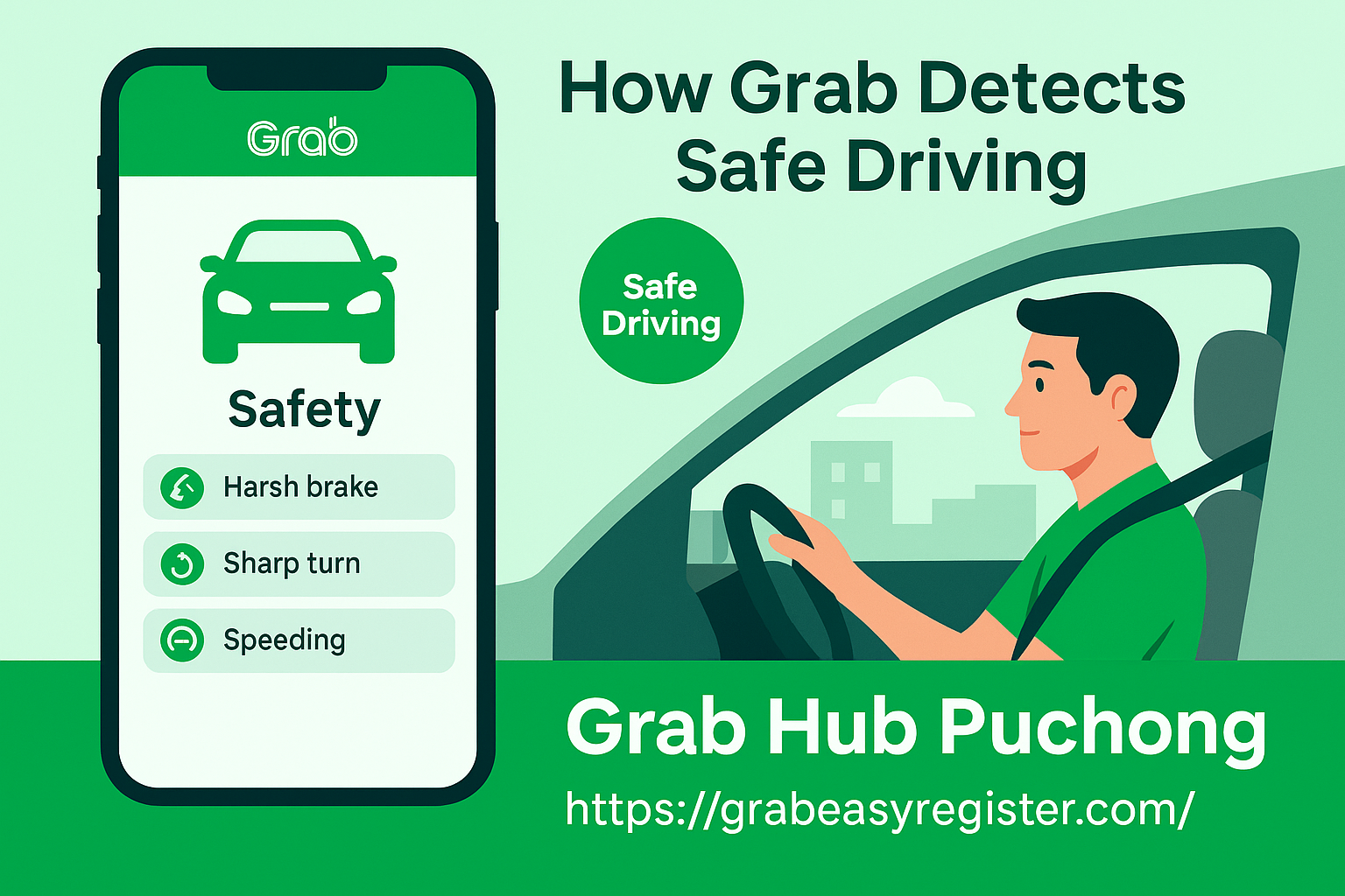 🚗 Bagaimana Aplikasi Grab Mengesan Pemanduan Selamat